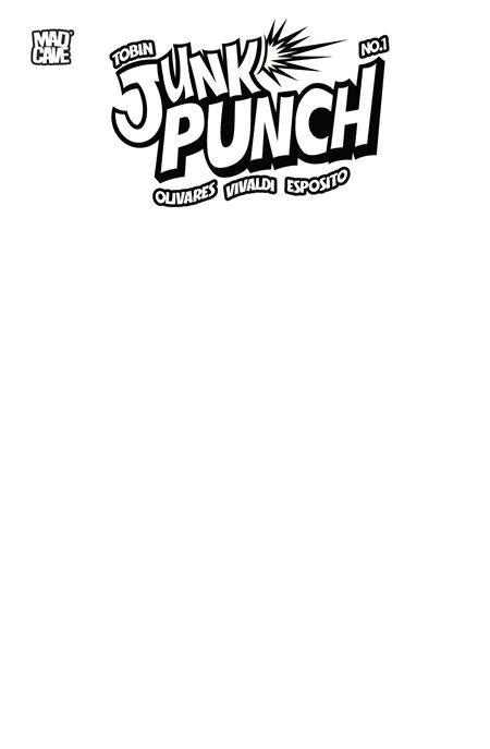 JUNK PUNCH #1 (OF 5) CVR D BLANK SKETCH VAR (MR) ISBN: 60196140535600141 - FOC DATE: 5/10/26  - Release Date: 6/3/26