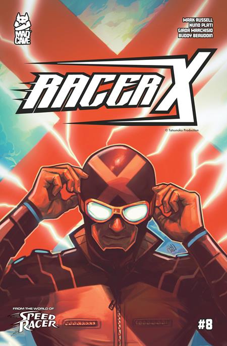 RACER X #8 (OF 8) CVR A FRANSCESCO TOMASELLI ISBN: 60196140497708011 - FOC DATE: 5/31/26  - Release Date: 6/24/26