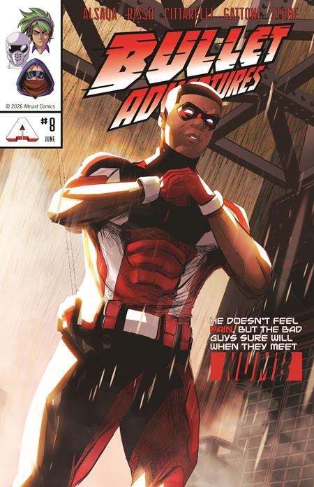 BULLET ADVENTURES #8 CVR A MARCUS JIMENEZ ISBN: 99031259330000811 - FOC DATE: 4/26/26  - Release Date: 6/3/26