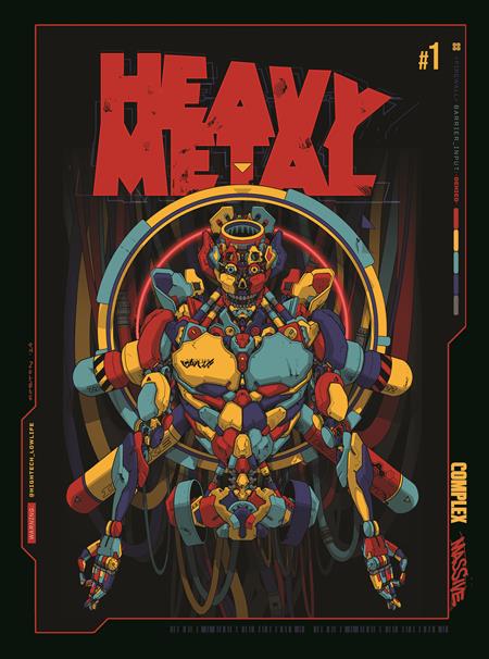 HEAVY METAL MAGAZINE #1 HC LIMITED EDITION (MR) (Allocations May Occur) ISBN: 978194778450554000 - FOC DATE: 5/3/26  - Release Date: 6/10/26