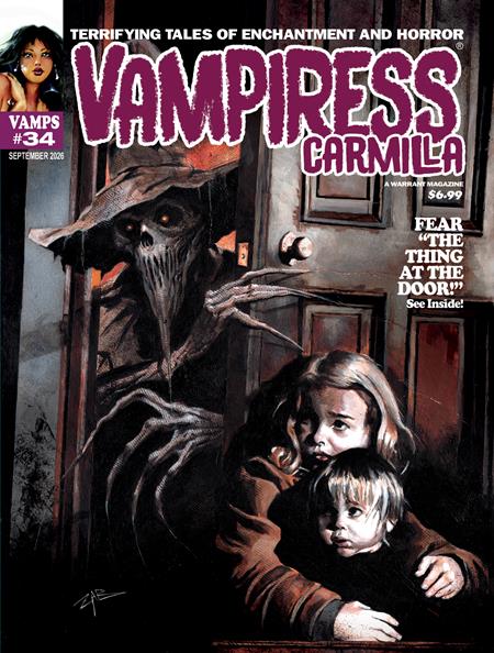 VAMPIRESS CARMILLA #34 ISBN: 72527471720003411 - FOC DATE: 4/26/26  - Release Date: 6/17/26