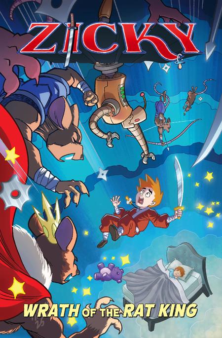 ZICKY TP VOL 01 WRATH OF THE RAT KING ISBN: 979899274993951899 - FOC DATE: 4/26/26  - Release Date: 6/3/26