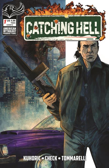 CATCHING HELL FEAT REGGIE BANNISTER #1 CVR E EMANUELE TOMMARELLI VAR Previously Solicted Thru Diamond ISBN: 85609100696000151 - FOC DATE: 5/17/26  - Release Date: 6/10/26