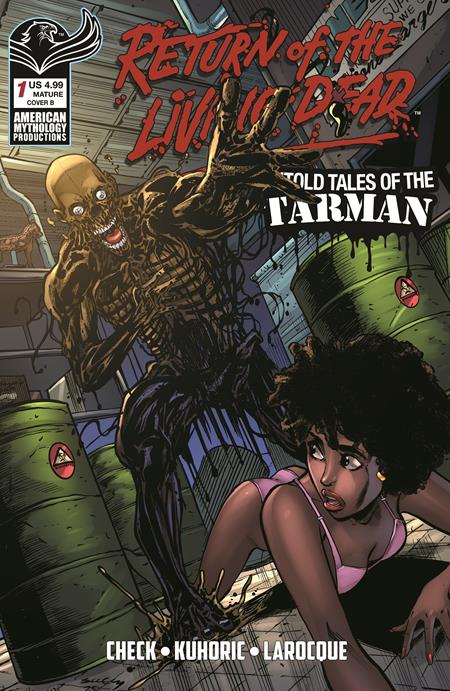 RETURN LIVING DEAD UNTOLD TALES OF TARMAN #1 CVR B TIM SEELEY VAR (MR) Previously Solicted Thru Diamond ISBN: 85609100697700121 - FOC DATE: 5/17/26  - Release Date: 6/10/26