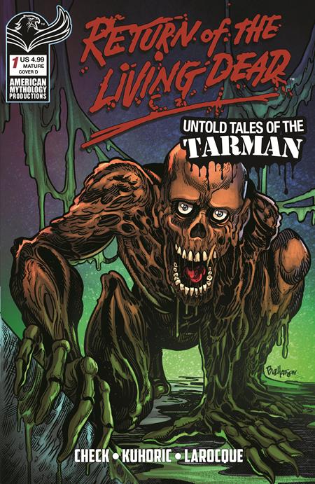 RETURN LIVING DEAD UNTOLD TALES OF TARMAN #1 CVR D BUZ HASSON VAR (MR)  Previously Solicted Thru Diamond ISBN: 85609100697700141 - FOC DATE: 5/17/26  - Release Date: 6/10/26