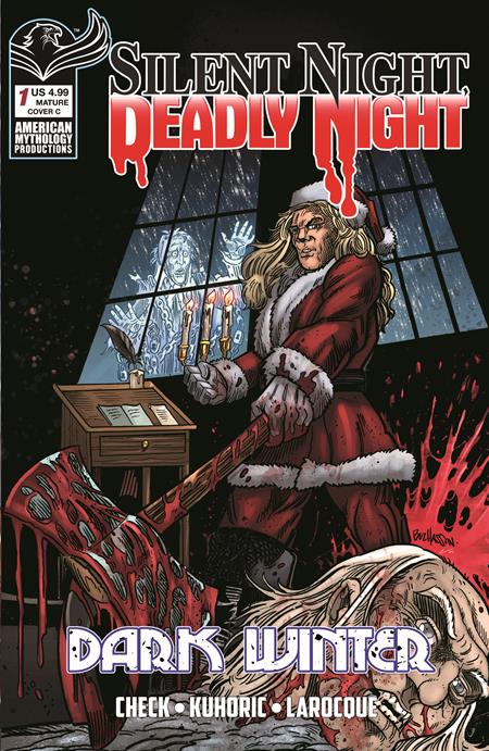 SILENT NIGHT DEADLY NIGHT DARK WINTER #1 (OF 2) CVR C BUZ HASSON VAR (MR) Previously Solicted Thru Diamond ISBN: 85609100699100131 - FOC DATE: 5/31/26  - Release Date: 6/24/26