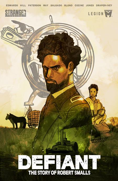 DEFIANT THE STORY OF ROBERT SMALLS HC VOL 1 NEW EDITION DUST JACKET ISBN: 978193983470653999 - FOC DATE: 6/14/26  - Release Date: 7/15/26