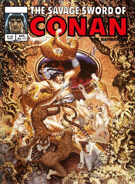 SAVAGE SWORD OF CONAN ORIGINAL COMICS OMNIBUS VOL 08 REGULAR EDITION STEPHEN HICKMAN (MR) ISBN: 978180618053059999 - FOC DATE: 5/31/26  - Release Date: 6/24/26