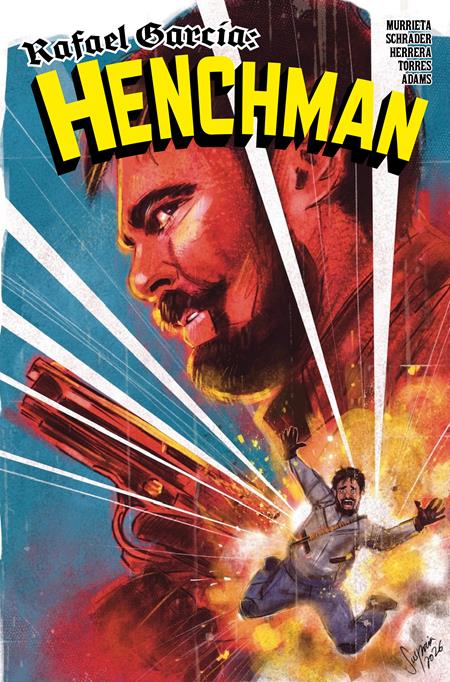 RAFAEL GARCIA HENCHMAN #4 (OF 4) CVR A VILCHEZ SUSPIRIA (MR) ISBN: 65946036590900411 - FOC DATE: 5/31/26  - Release Date: 6/24/26