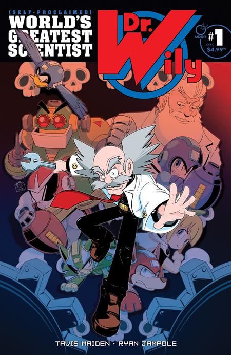 DR WILY #1 (ONE SHOT) CVR C TAVIS MAIDEN VAR ISBN: 85534800166600131 - FOC DATE: 5/10/26  - Release Date: 6/17/26