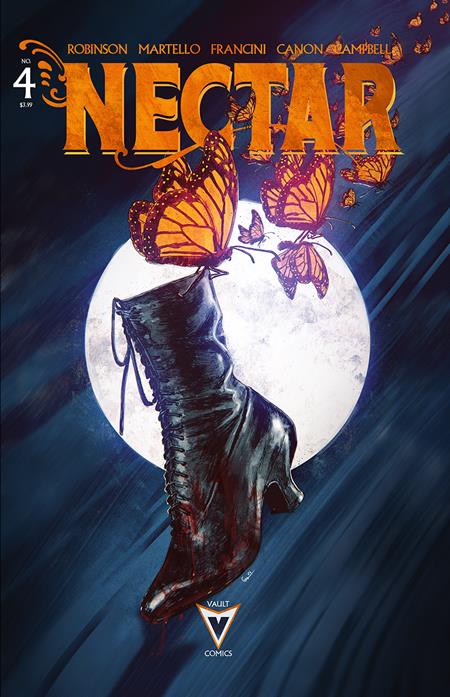 NECTAR #4 CVR A CHRIS SHEHAN ISBN: 85005599424900411 - FOC DATE: 5/24/26  - Release Date: 6/24/26