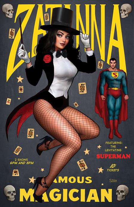 SUPERMAN #16 CVR B NATHAN SZERDY CARD STOCK VAR (ABSOLUTE POWER) - Release Date:  7/17/2024