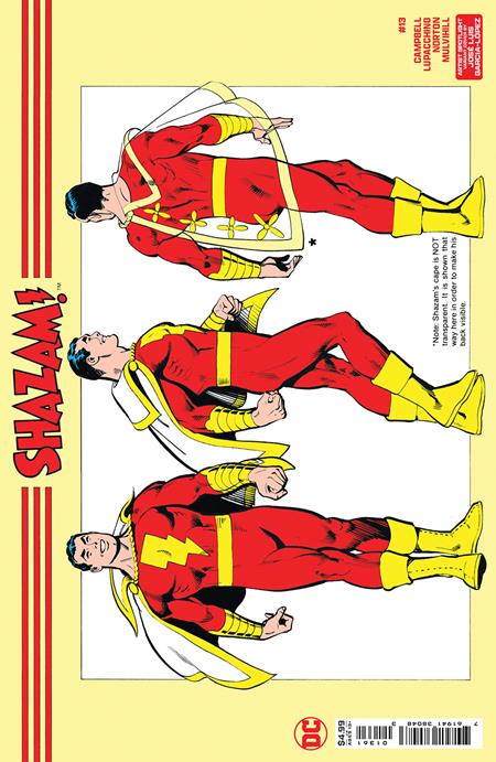 SHAZAM #13 CVR D JOSE LUIS GARCIA-LOPEZ ARTIST SPOTLIGHT WRAPAROUND CARD STOCK VAR - Release Date:  7/3/2024