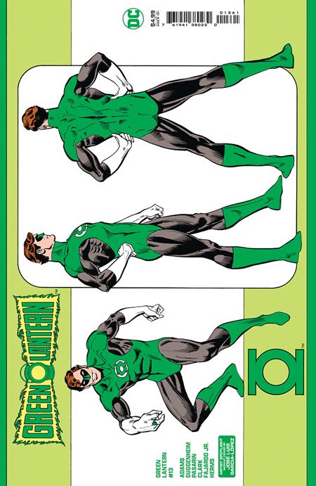 GREEN LANTERN #13 CVR D JOSE LUIS GARCIA-LOPEZ ARTIST SPOTLIGHT WRAPAROUND CARD STOCK VAR (ABSOLUTE POWER) - Release Date:  7/10/2024