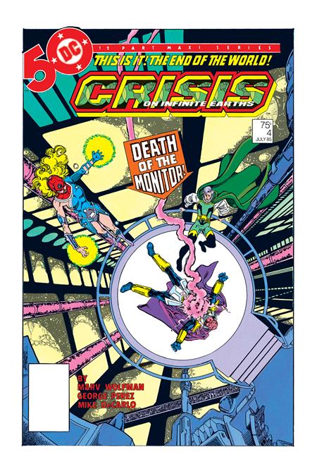 CRISIS ON INFINITE EARTHS #4 FACSIMILE EDITION CVR A GEORGE PEREZ - Release Date:  7/17/2024