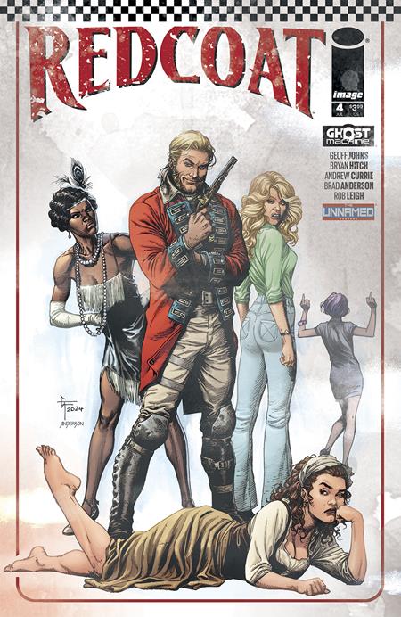 REDCOAT #4 CVR B GARY FRANK & BRAD ANDERSON VAR - Release Date:  7/17/2024