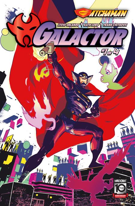 GATCHAMAN GALACTOR #1 (OF 4) CVR B RILEY ROSSMO VAR - Release Date:  7/10/2024