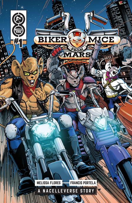 BIKER MICE FROM MARS #1 (OF 3) CVR A DUSTIN WEAVER - Release Date:  7/17/2024