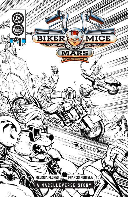 BIKER MICE FROM MARS #1 (OF 3) CVR C ROGER CRUZ VAR - Release Date:  7/17/2024