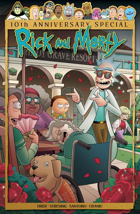 RICK AND MORTY 10TH ANNIVERSARY SPECIAL #1 (ONE SHOT) CVR C SUZI BLAKE VAR - Release Date:  7/10/2024