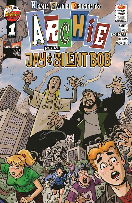 ARCHIE MEETS JAY AND SILENT BOB #1 (ONE SHOT) CVR F TY TEMPLETON VAR (MR) - ISBN: 76281676484110061 - Release Date:  7/9/25