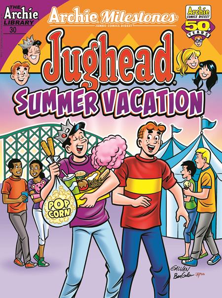 ARCHIE MILESTONES JUMBO COMICS DIGEST #30 JUGHEAD SUMMER VACATION - ISBN: 76281664872103011 - Release Date:  7/23/25