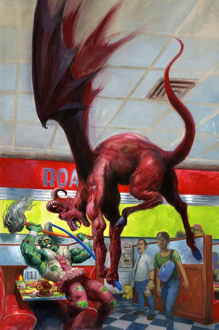 TOXIE TEAM UP #2 (OF 5) CVR C FRED HARPER EXCLUSIVE TRADING CARD BY ROB STEEN VAR (MR) - ISBN: 85647000841700231 - Release Date:  7/16/25