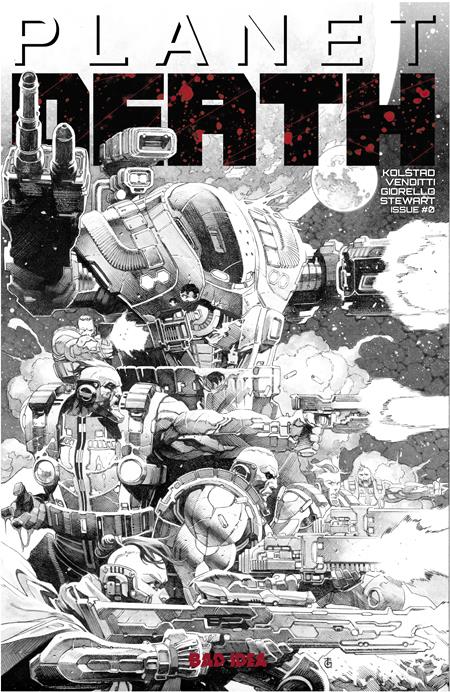 PLANET DEATH #0 (OF 4) Second Printing Allocations May Occur  - Release Date:  7/9/25