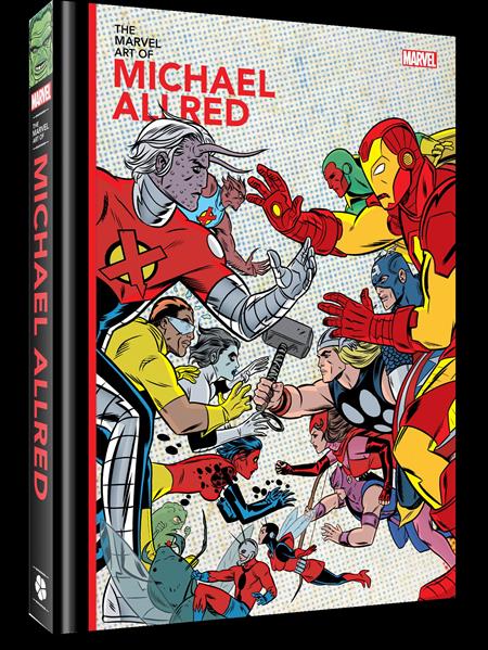 MARVEL ART OF MICHAEL ALLRED HC  - Release Date:  8/27/25