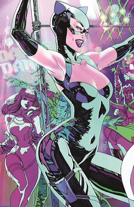 GOTHAM CITY SIRENS UNFIT FOR ORBIT #1 (OF 5) CVR D GUILLEM MARCH CONNECTING CARD STOCK VAR  - Release Date:  7/2/25