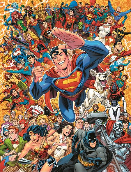 SUPERMAN TREASURY 2025 HERO FOR ALL #1 (ONE SHOT) CVR C SCOTT KOBLISH WRAPAROUND VAR - ISBN: 76194138787100121 - Release Date:  7/9/25
