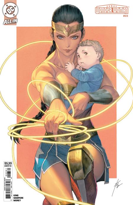 WONDER WOMAN #23 CVR C HOMARE CARD STOCK VAR - ISBN: 76194138162602331 - Release Date:  7/16/25