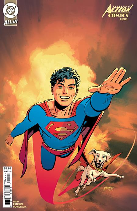 ACTION COMICS #1088 CVR B LEONARDO ROMERO CARD STOCK VAR - ISBN: 76194134388408821 - Release Date:  7/9/25