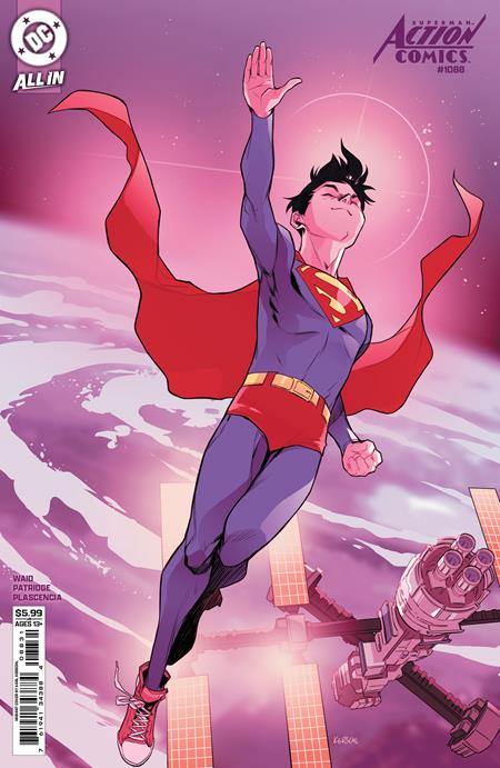 ACTION COMICS #1088 CVR C KARL KERSCHL CARD STOCK VAR - ISBN: 76194134388408831 - Release Date:  7/9/25