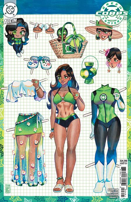 GREEN LANTERN CORPS #6 CVR C RIAN GONZALES CARD STOCK VAR - ISBN: 76194138905900621 - Release Date:  7/9/25