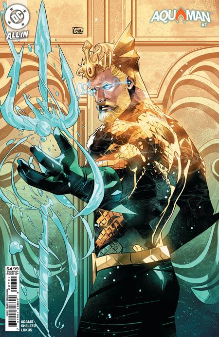 AQUAMAN #7 CVR B EDWIN GALMON CARD STOCK VAR - ISBN: 76194138869400721 - Release Date:  7/9/25