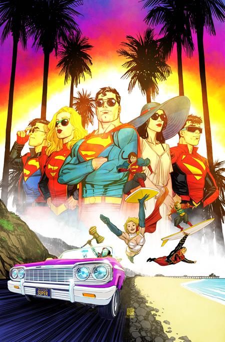 DCS KAL-EL-FORNIA LOVE #1 (ONE SHOT) CVR A BERNARD CHANG - ISBN: 76194138904200111 - Release Date:  7/30/25