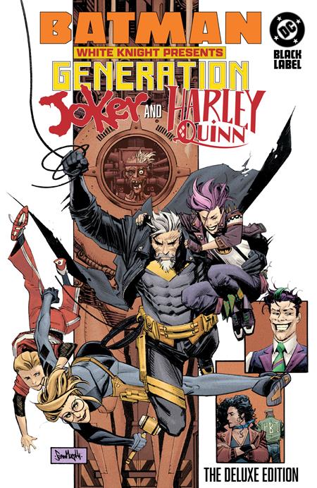 BATMAN WHITE KNIGHT PRESENTS HARLEY QUINN AND GENERATION JOKER THE DELUXE EDITION HC (MR)  - Release Date:  9/2/25
