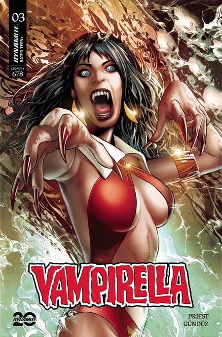 VAMPIRELLA (2025) #3 CVR B GREG LAND VAR - ISBN: 72513035358003021 - 7/9/25