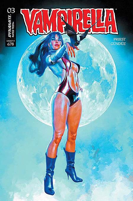 VAMPIRELLA (2025) #3 CVR W MARK SPEARS MOON ORIGINAL FOIL FOC BONUS VAR - ISBN: 72513035358003231 - 7/9/25