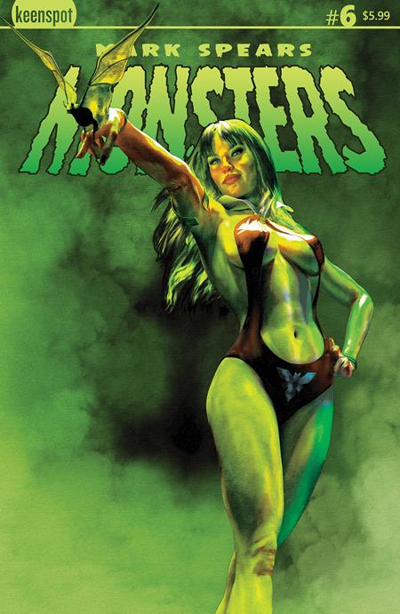 MARK SPEARS MONSTERS #6 CVR C MARK SPEARS VAMPIRELLA VAR  - Release Date:  7/30/25