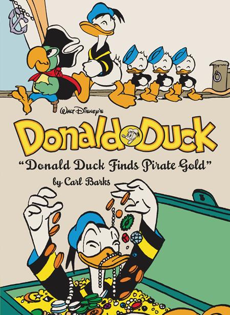 WALT DISNEYS DONALD DUCK DONALD DUCK FINDS PIRATE GOLD HC  - Release Date:  8/27/25