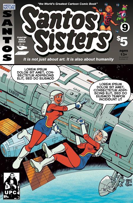 SANTOS SISTERS #9  - Release Date:  7/30/25