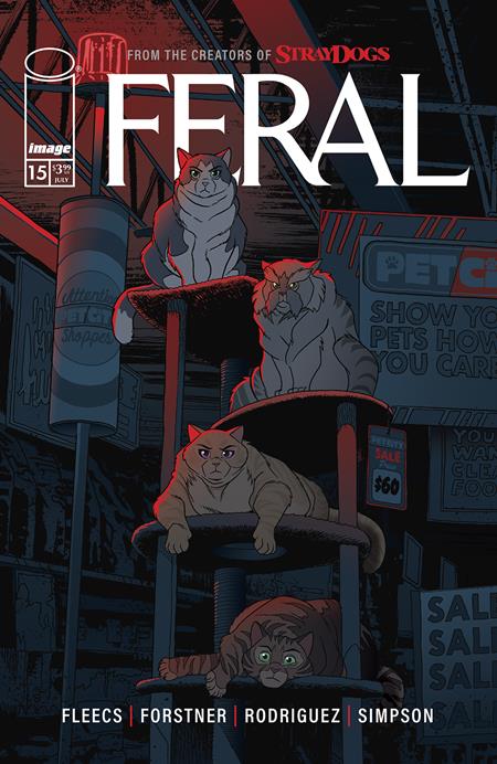 FERAL #15 CVR A TONY FLEECS & TRISH FORSTNER - ISBN: 70985303949501511 - Release Date:  7/23/25