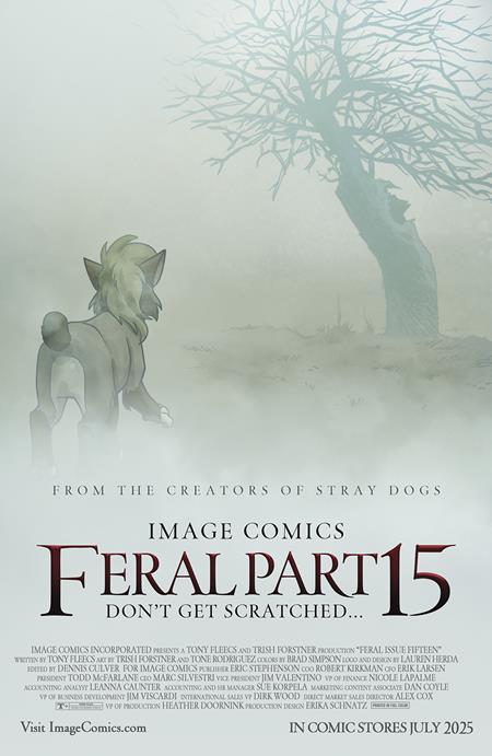 FERAL #15 CVR B TRISH FORSTNER & ALLEN PASSALAQUA VAR - ISBN: 70985303949501521 - Release Date:  7/23/25
