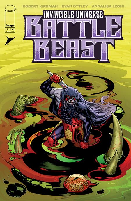 INVINCIBLE UNIVERSE BATTLE BEAST #4 CVR B RYAN SOOK VAR - ISBN: 70985304269300421 - Release Date:  8/20/25
