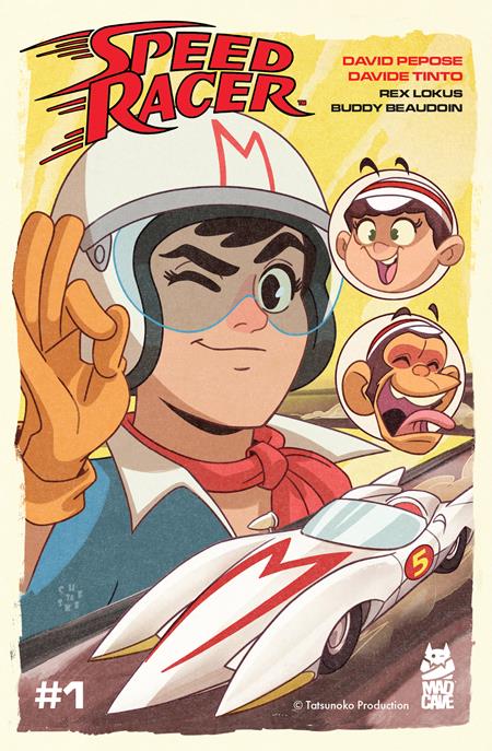 SPEED RACER #1 CVR B SEAN GALLOWAY RETRO MANGA VAR - ISBN: 60196140488501021 - Release Date:  7/30/25