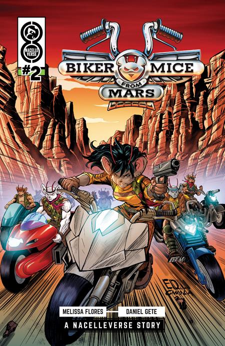 BIKER MICE FROM MARS (2025) #2 CVR A EDU SOUZA - ISBN: 64985600844200211 - Release Date:  7/23/25