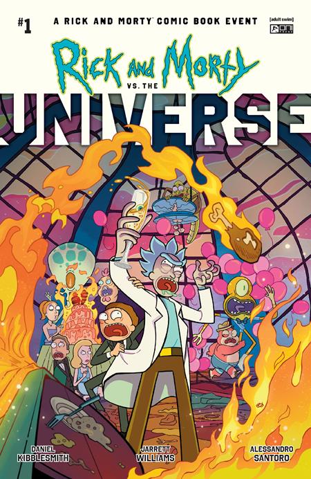 RICK AND MORTY VS THE UNIVERSE #1 (OF 4) CVR A DAVE BARDIN - ISBN: 64985600845900111 - Release Date:  7/9/25
