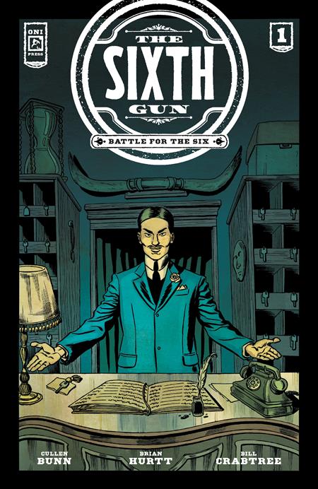 SIXTH GUN BATTLE FOR THE SIX #1 (OF 3) CVR B VALERIA BURZO VAR - ISBN: 64985600841100121 - Release Date:  7/23/25